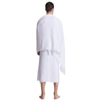 Spot Worship Scarf Pilgrimage Suit Middle East Arab Men's Solid Color Two-piece Set