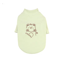 Printed Bear Sweater Shedding To Keep Warm
