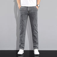 Versatile Stretch Korean Style Slim Fit Trousers