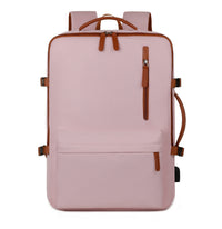 Business Travel Laptop Bag With Dual-Shoulder USB Charging Port
