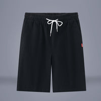 Summer Solid Color Cropped Pants Chinese Style