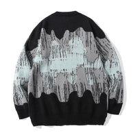 Street Fashion Retro Casual Long Sleeve Pullover Sweater