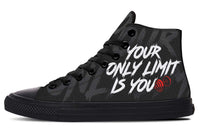 High Top Canvas Shoes For Printing Lovers