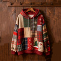 Stylish Womens Printed Hooded Sweatshirt
