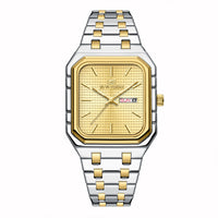 Mens Casual Stylish Luminous Square Watch