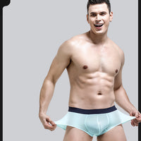 Super Thin Ice Silk Seamless Boxer Pants In Summer