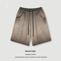 Heavy Drawstring Leisure Sports Pants Fashion Brand Retro Reverse Bottom Fried Fifth