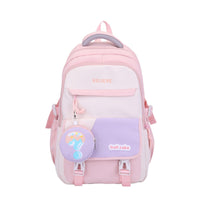 Backpack For Junior High School Girls Large Capacity Lightweight