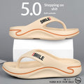 Mens Outdoor Step-on-poop Themed Flip-flops