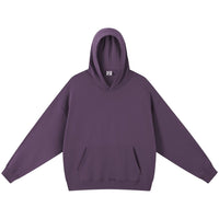 Men's Hooded Double-pull Zipper Sweater