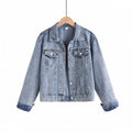 Women's Loose-Fit SpringAutumn New Denim Jacket