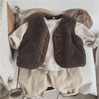 Warm Casual Pants Boys And Girls Trousers