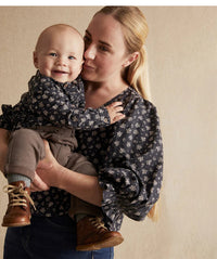 Nordic Style Black Boy's Shirt