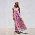 Female Creative Printed Sleeveless Versatile Dress
