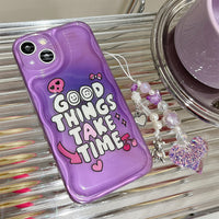 Graffiti English Love Chain Is Suitable For 14 Mobile Phone Case