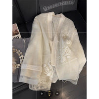 New Chinese-style Heavy Embroidery Shirt Womens Traditional Chinese-style Top