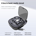 Multifunctional Telescopic Charging Data Cable Storage Box Suit