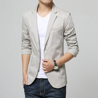 Men's Heavy Washed Cotton American Casual Suit