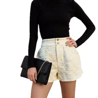Women's Elegant Embroidered Shorts