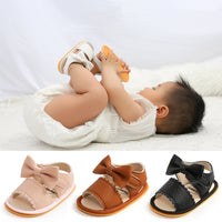 Baby Shoes Learning To Walk Bow