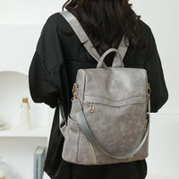 Womens Casual Soft PU Leather Shoulder Bag