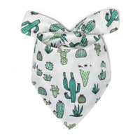 Pet Scarf Summer Pattern Dog Saliva Towel