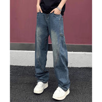 American High Street Machete Jeans Men's Spring And Autumn Ruoshuai