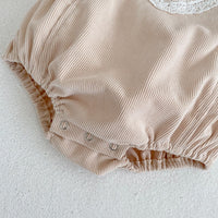 Collar Bottom Shirt Lace Love Strap Pants