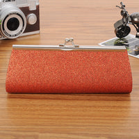 Long Wallet With Metal Clip Creative Chain Tote