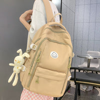 Schoolbag Female College Student Primary School Student High School Student Large-capacity Backpack