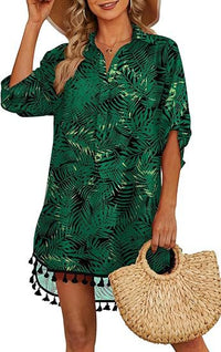 Tassel Beach Swimsuit Bikini Dress