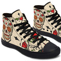 Printed Couple High Top Canvas Shoes