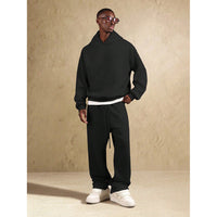 Men's Loose Hooded Sweater Casual Sweatpants Suit