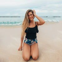 One-shoulder Bikini Spa Split Off-the-shoulder Swimsuit