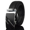 Automatic Buckle Belt Cowhide Men's Belt Wholesale Two-layer Cowhide