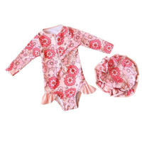 Jumpsuit Girl Long Sleeved Quick Drying Sun Protection