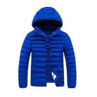 Rib Cotton-padded Coat Slim-fit Lightweight Cotton-padded Jacket Lightweight Multi-color