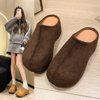 Womens Height-Boosting Outerwear Bokken Slippers For Short Stature