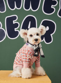 Teddy Fadou New Pet  Small Fragrance Sweater Cardigan