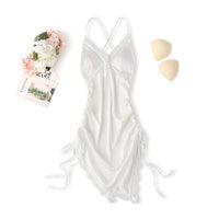 Women's Thin Nightdress With Beautiful Back
