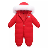Newborn Infant Down Jacket Jumpsuit