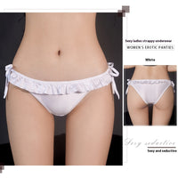 Women's High Elastic Comfortable Low Pants Lace Rope Underwear