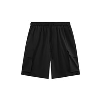 Wrinkle-feeling Workwear Shorts Mountain Camping Large Pocket Straight Shorts
