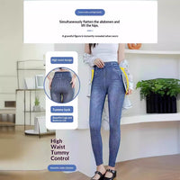 Seamless Printed Cropped Pants For Outerwear