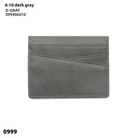 Leather Oil Edge Oblique Thin Bank Card Holder Soft Cowhide Document Package
