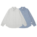 Fashion Casual Cool Vertical Striped Shirt Men
