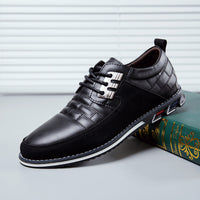 Casual Leather Shoes Without Laces
