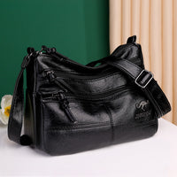 Crossbody New Shoulder Bag Soft Leather Textured