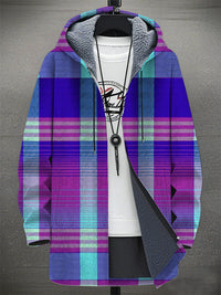 Digital Printing Plus Velvet Men's Casual Jacket