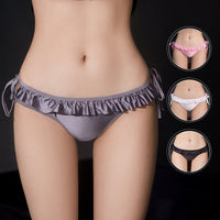 Women's High Elastic Comfortable Low Pants Lace Rope Underwear